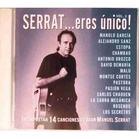 JOAN MANUEL SERRAT - ERES UNICO V.2 - CD