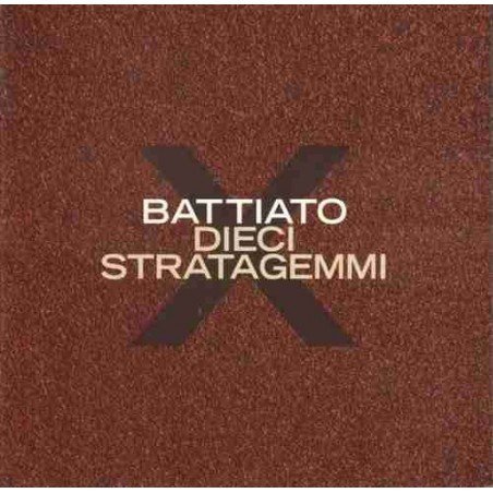 FRANCO BATTIATO - DIECI STRATAGEMMI - CD