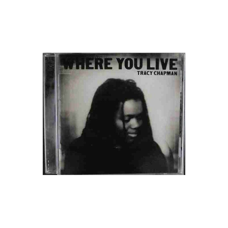 TRACY CHAPMAN - WHERE YOU LIVE - CD TRACY CHAPMAN - WHERE YOU LIVE - CD
