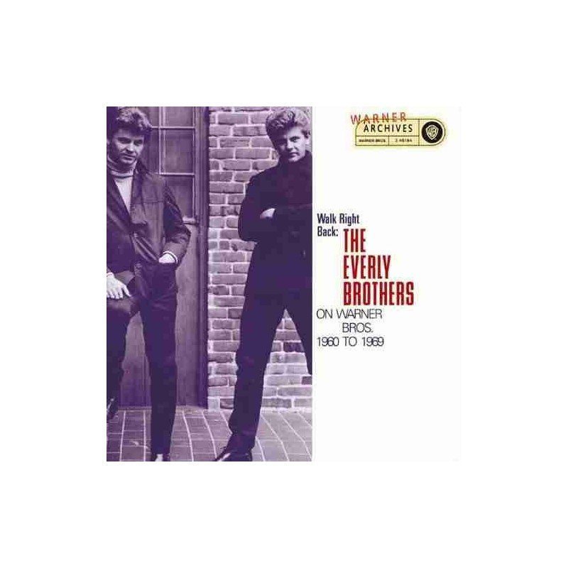 EVERLY BROTHERS - WALK RIGHT BACK:1960/1969 - 2CD EVERLY BROTHERS - WALK RIGHT BACK:1960/1969 - 2CD
