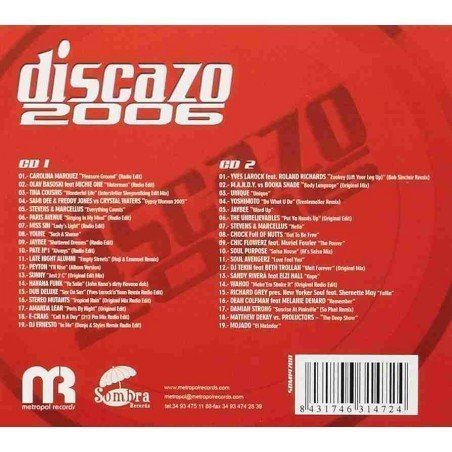 DISCAZO 2006 - DISCAZO 2006 - 2CD