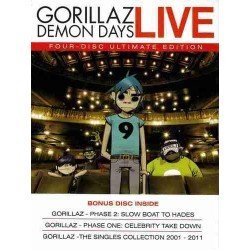 GORILLAZ - DEMON DAYS LIVE - DVD