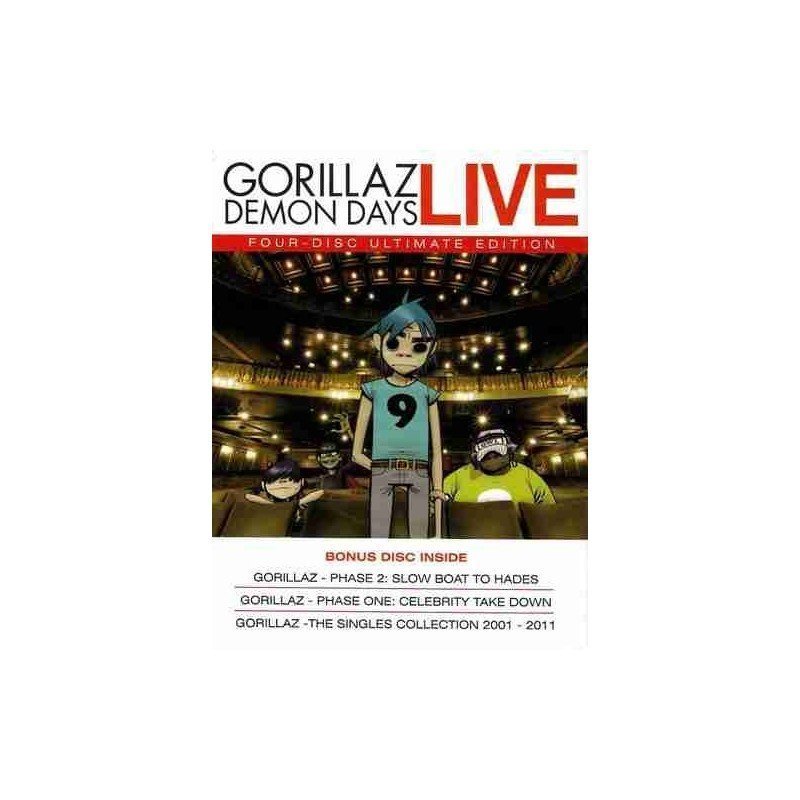 GORILLAZ - DEMON DAYS LIVE - DVD GORILLAZ - DEMON DAYS LIVE - DVD