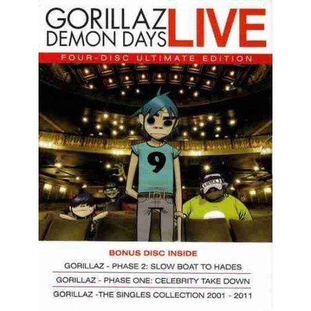 GORILLAZ - DEMON DAYS LIVE - DVD