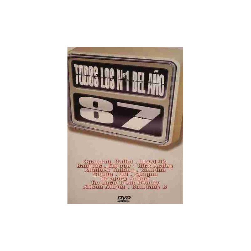 TODOS LOS N1 DEL AÑO 87 - TODOS LOS N1 DEL AÑO 87 - DVD TODOS LOS N1 DEL AÑO 87 - TODOS LOS N1 DEL AÑO 87 - DVD