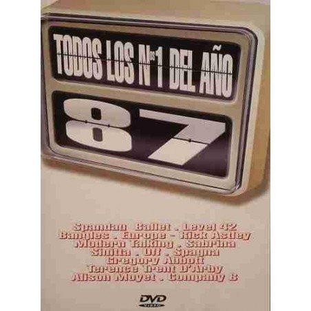 TODOS LOS N1 DEL AÑO 87 - TODOS LOS N1 DEL AÑO 87 - DVD