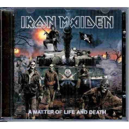 IRON MAIDEN - A MATTER OF LIFE AND DEATH - CD + DVD