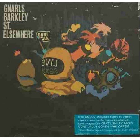 GNARLS BARKLEY - ST.ELSEWHERE - CD + DVD