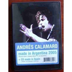 ANDRES CALAMARO - MADE IN ARGENTINA - CD + DVD