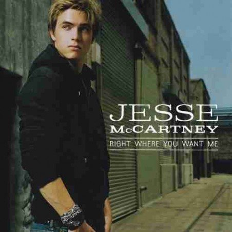 JESSE McCARTNEY - RIGHT WHERE YOU WANT ME - CD