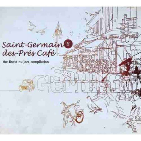 SAINT GERMAIN - SAINT GERMAIN DES PRES CAFE VOL.8 - 2CD