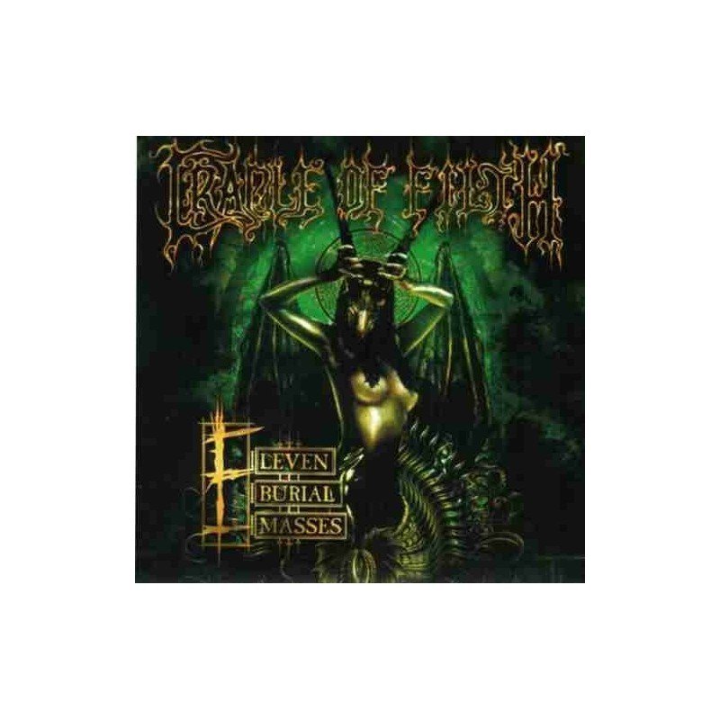 CRADLE OF FILTH - ELEVEN BURIAL MASSES - CD + DVD CRADLE OF FILTH - ELEVEN BURIAL MASSES - CD + DVD