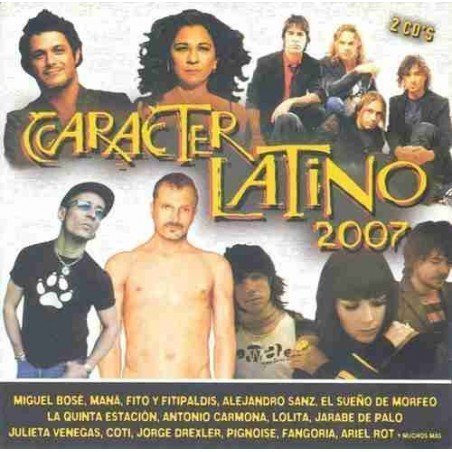 CARACTER LATINO 2007 - VARIOS - 2CD