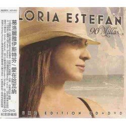 GLORIA ESTEFAN - 90 MILLAS - CD + DVD