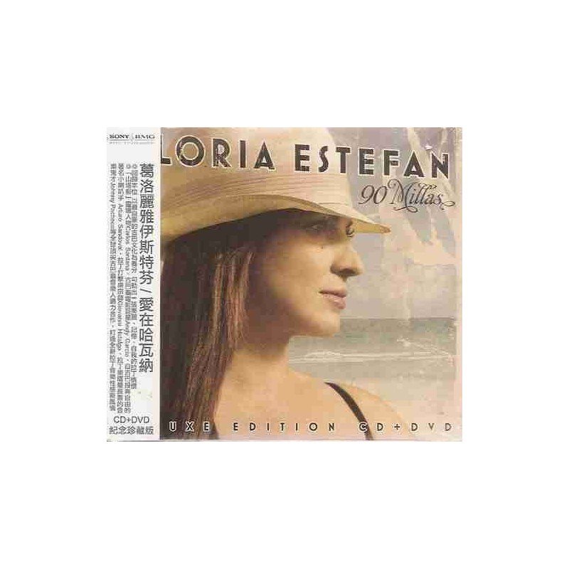 GLORIA ESTEFAN - 90 MILLAS - CD + DVD GLORIA ESTEFAN - 90 MILLAS - CD + DVD