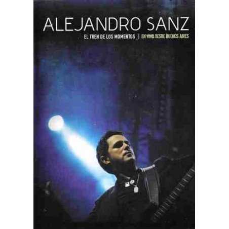 ALEJANDRO SANZ - EL TREN DE LOS MOMENTOS VIVO DESDE BUENO - DVD