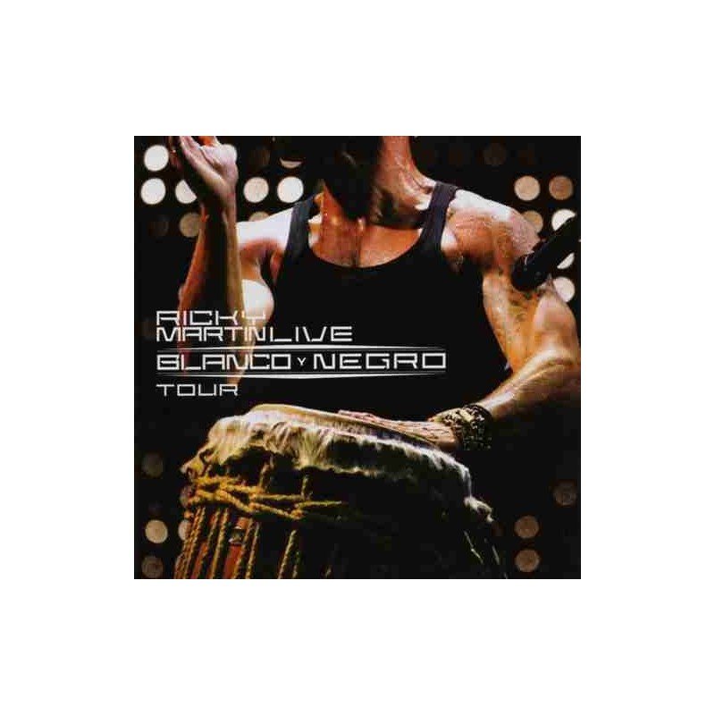 RICKY MARTIN - BLACK & WHITE TOUR - CD + DVD RICKY MARTIN - BLACK & WHITE TOUR - CD + DVD