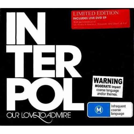 INTERPOL - OUR LOVE TO ADMIRE - CD + DVD