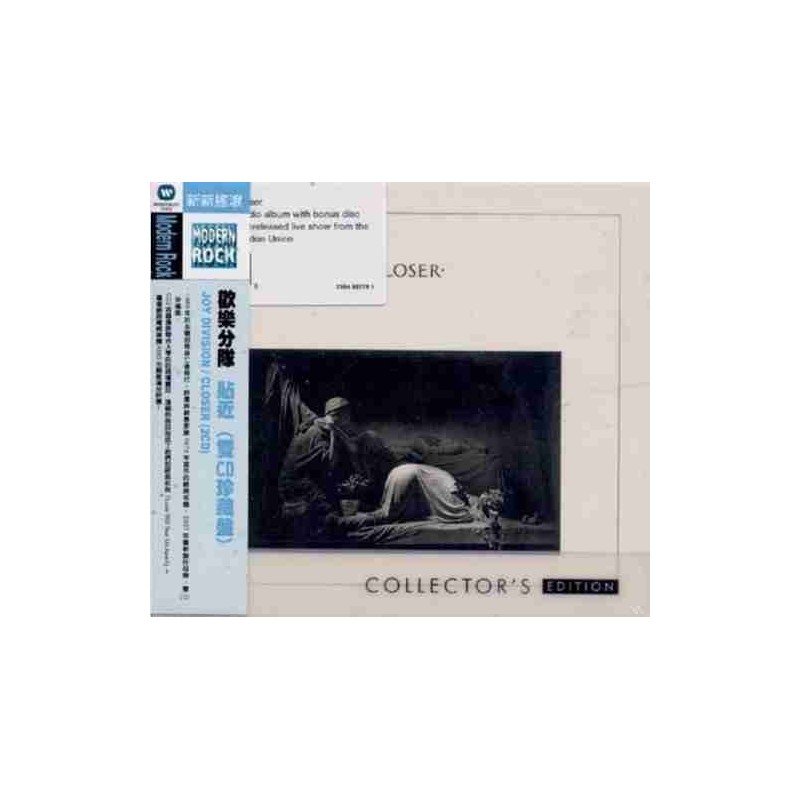 JOY DIVISION - CLOSER (+LIVE COLLECTORS EDITION) - 2 CD ESP JOY DIVISION - CLOSER (+LIVE COLLECTORS EDITION) - 2 CD ESP