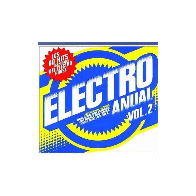 ELECTRO ANUAL V.2 - ELECTRO ANUAL V.2 - 3CD