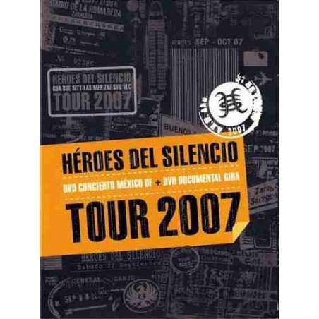 HEROES DEL SILENCIO - TOUR 2007 HEROES DEL SILENCIO - 2 DVD