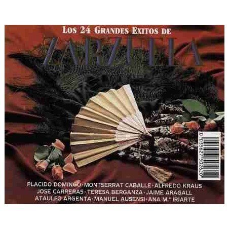 ZARZUELAS - LOS 24 GRANDES EXITOS DE LA ZARZUELA - 2CD
