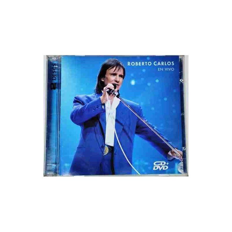 ROBERTO CARLOS - EN VIVO - CD + DVD ROBERTO CARLOS - EN VIVO - CD + DVD