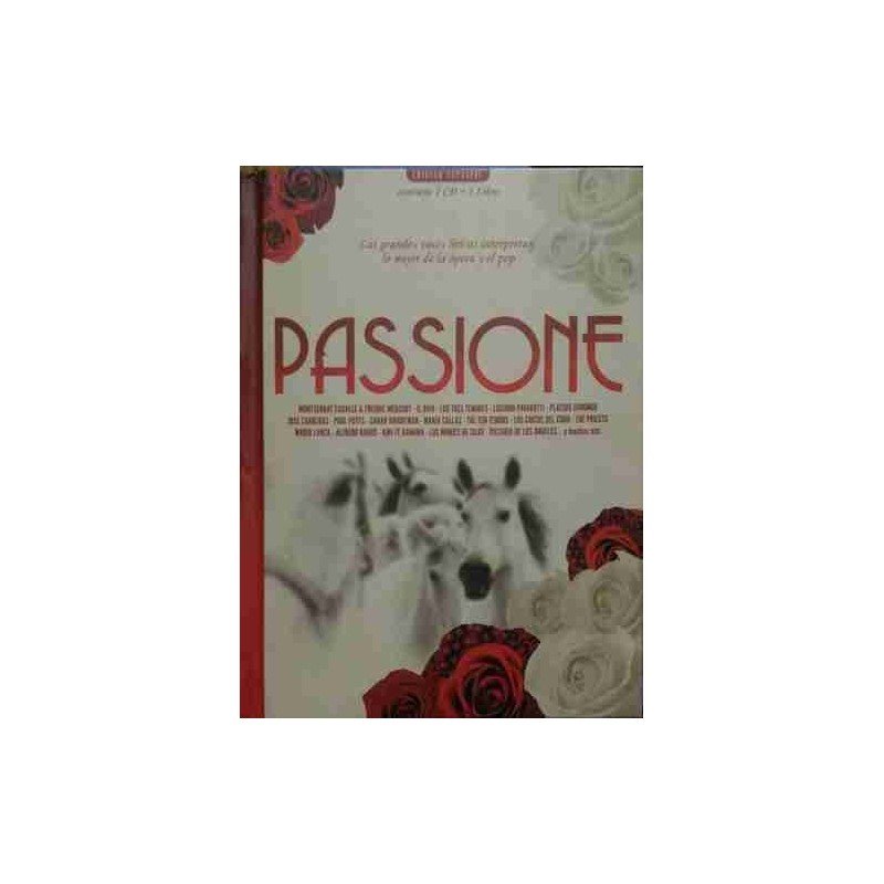 PASSIONE - VARIOS - 2CD+LIBRO PASSIONE - VARIOS - 2CD+LIBRO