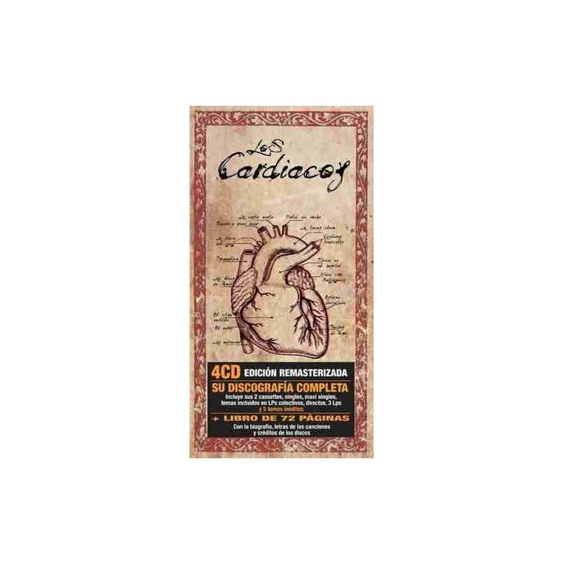 LOS CARDIACOS - INTEGRAL - 4 CDS LOS CARDIACOS - INTEGRAL - 4 CDS