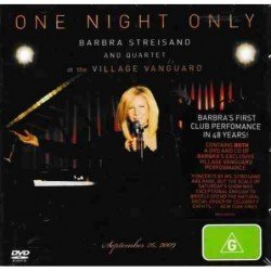 BARBRA STREISAND - ONE NIGHT ONLY - CD + DVD