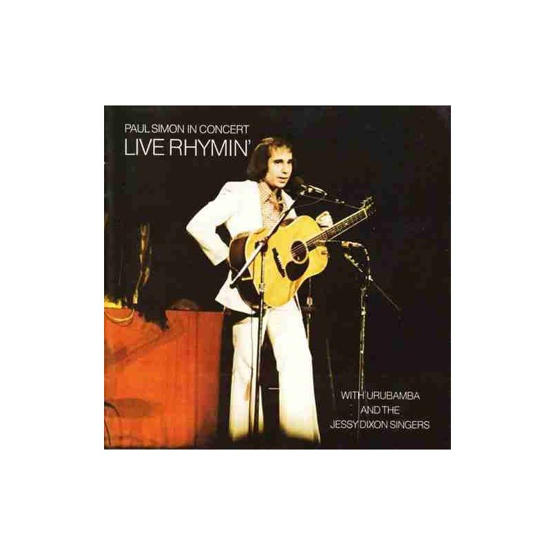 PAUL SIMON - PAUL SIMON IN CONCERT:LIVE RHYMIN - CD PAUL SIMON - PAUL SIMON IN CONCERT:LIVE RHYMIN - CD