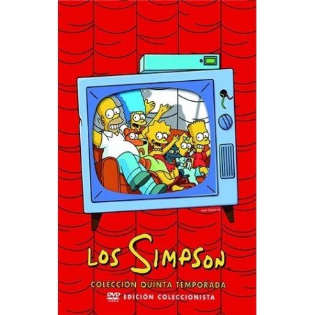 Los Simpsons - Quinta Temporada DVD Edición Coleccionista