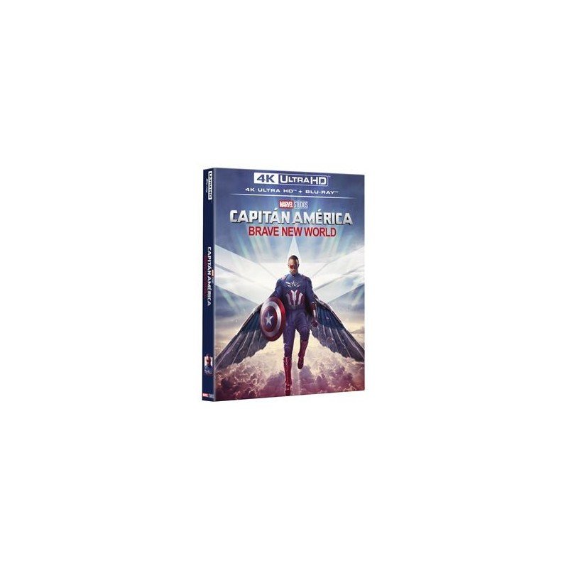 Capitán América Brave New World - UHD + Blu-ray Capitán América Brave New World - UHD + Blu-ray