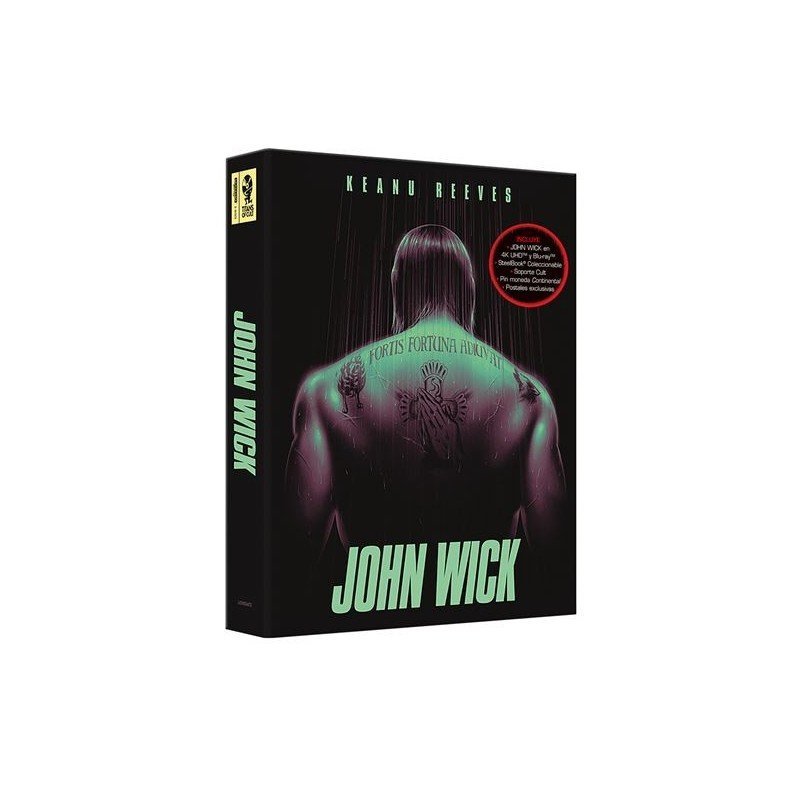 John Wick (Otro Día Para Matar) Edición Especial Titans of Cult - Steelbook UHD + Blu-ray John Wick (Otro Día Para Matar) Edición Especial Titans of Cult - Steelbook UHD + Blu-ray