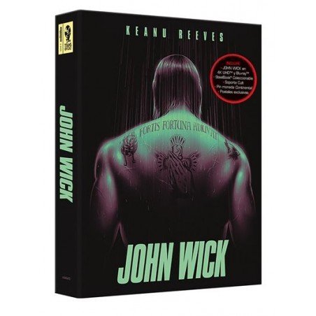 John Wick (Otro Día Para Matar) Edición Especial Titans of Cult - Steelbook UHD + Blu-ray