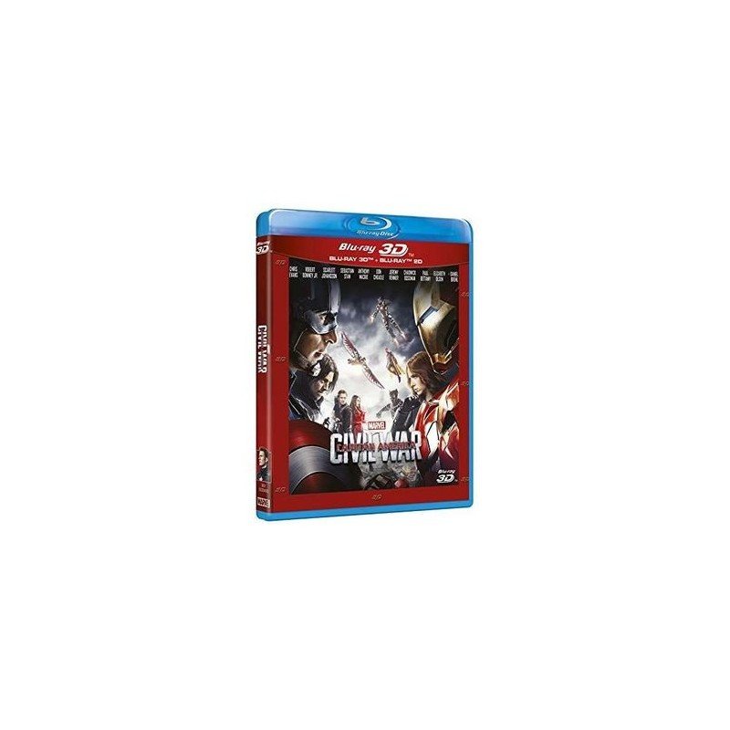 Capitán América: Civil War - Blu-Ray + 3D Capitán América: Civil War - Blu-Ray + 3D