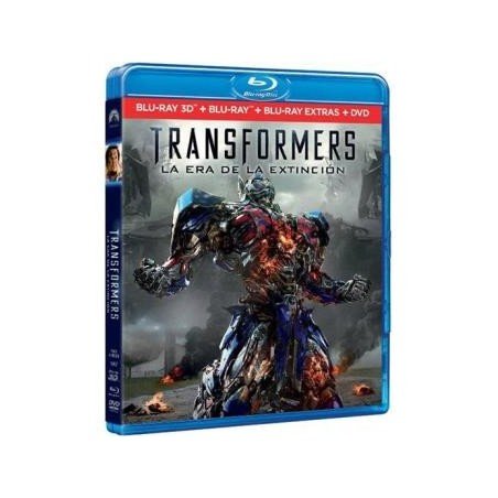 Transformers 4: La era de la extinción - Blu-Ray + 3D + DVD