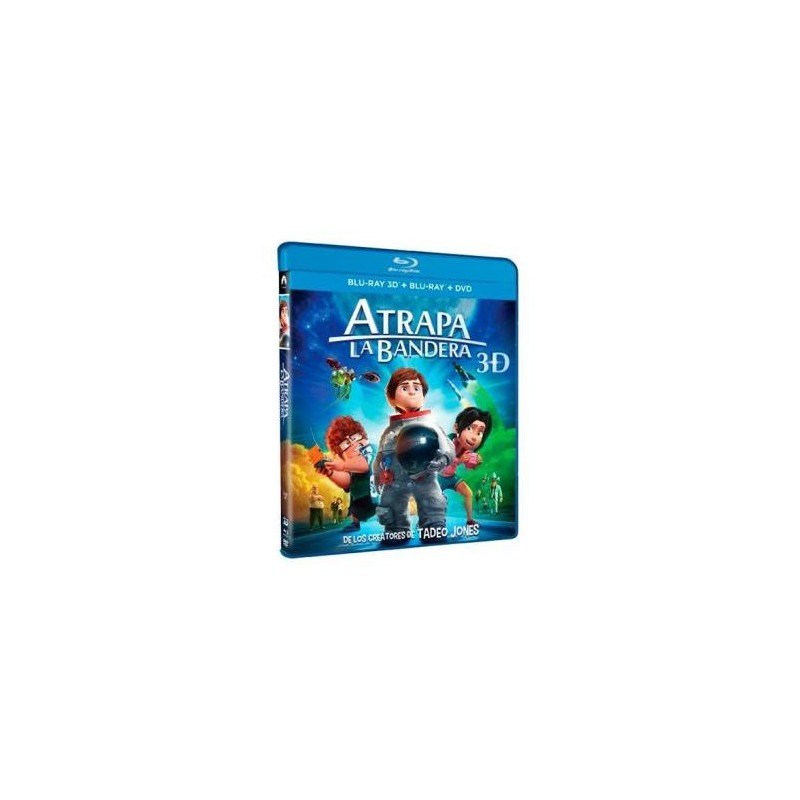 Atrapa la bandera - Blu-Ray + 3D + DVD Atrapa la bandera - Blu-Ray + 3D + DVD
