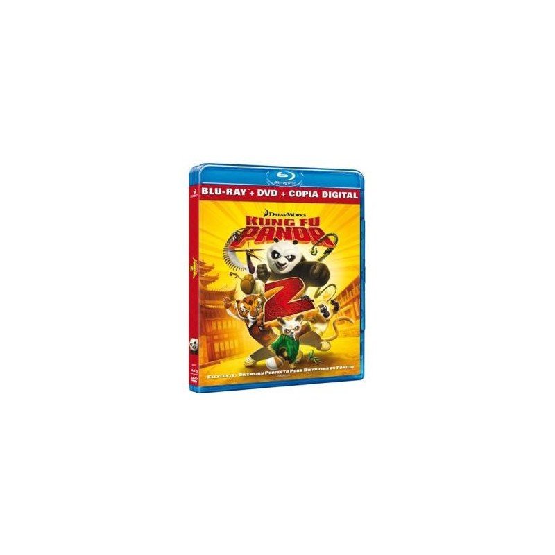 Kung Fu Panda 2 - Blu-Ray + DVD + Copia digital Kung Fu Panda 2 - Blu-Ray + DVD + Copia digital