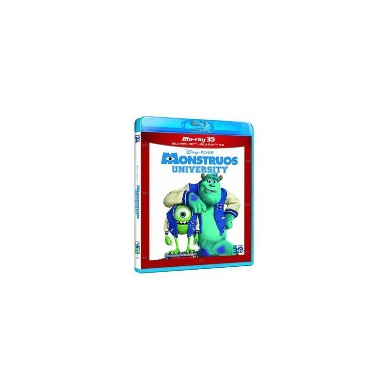 Monstruos University - Blu-Ray + 3D Monstruos University - Blu-Ray + 3D