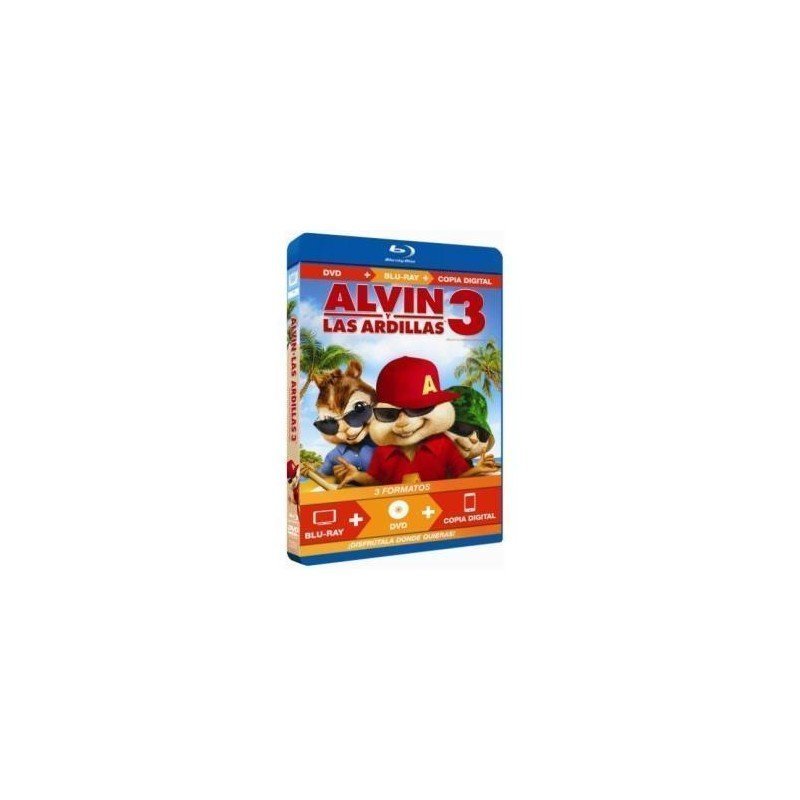 Alvin y las ardillas 3 - Blu-Ray + DVD Alvin y las ardillas 3 - Blu-Ray + DVD