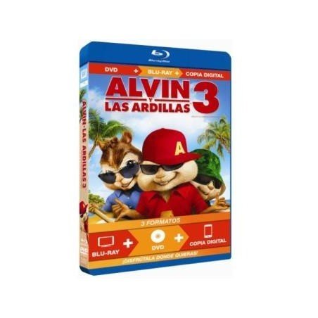 Alvin y las ardillas 3 - Blu-Ray + DVD