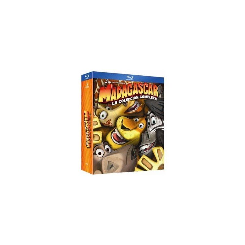 Pack Madagascar: Trilogía - Blu-Ray Pack Madagascar: Trilogía - Blu-Ray
