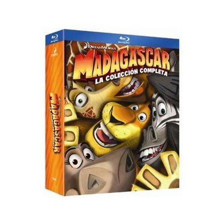 Pack Madagascar: Trilogía - Blu-Ray