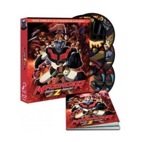 Pack Mazinger Z : Ed Impacto Serie Completa - Blu-Ray + Libro