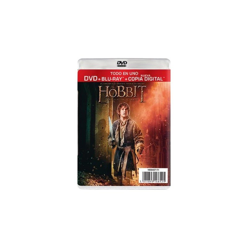 El Hobbit 2: La desolación de Smaug - DVD + Blu-Ray El Hobbit 2: La desolación de Smaug - DVD + Blu-Ray
