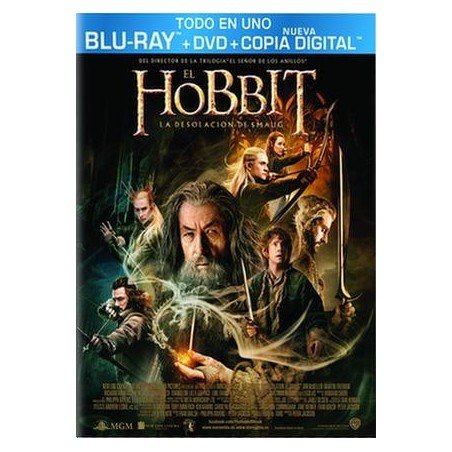 El Hobbit 2: La desolación de Smaug - Blu-Ray + DVD
