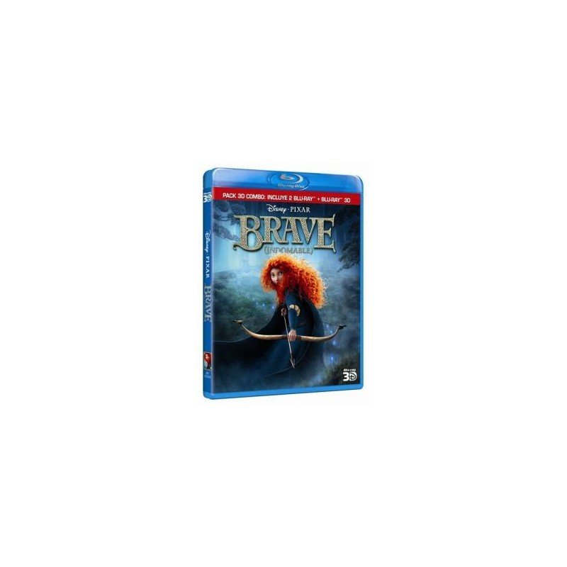 Brave - Indomable - Blu-Ray + 3D Brave - Indomable - Blu-Ray + 3D