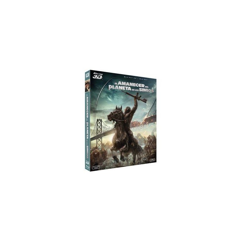 El amanecer del planeta de los simios - Blu-Ray 3D + 2D