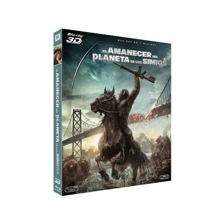 El amanecer del planeta de los simios - Blu-Ray 3D + 2D